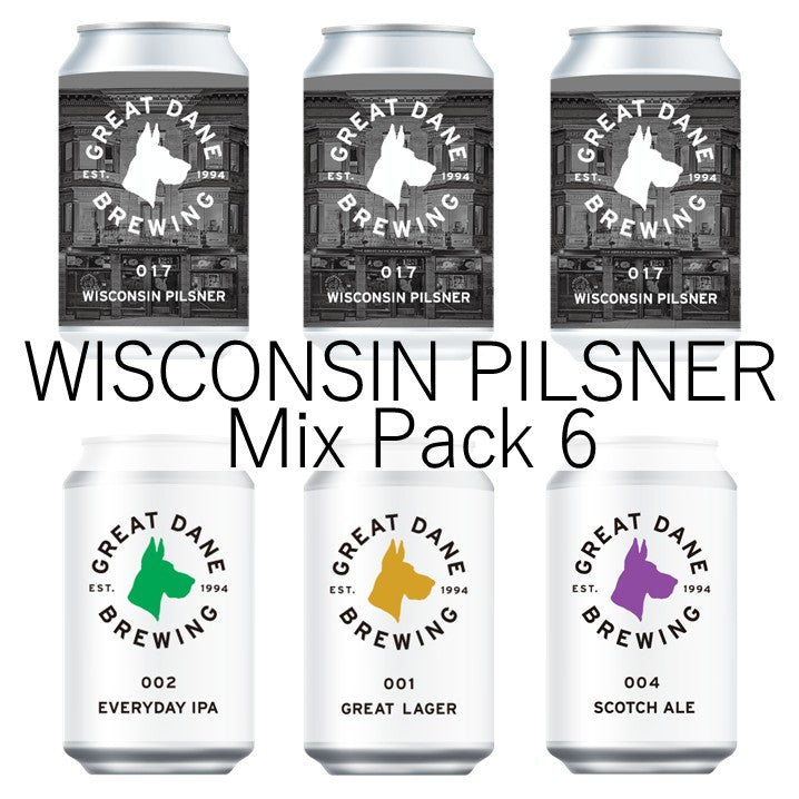 【NEW!!】WISCONSIN PILSNER Mix Pack 6